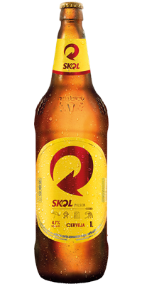 Skol Pilsen Garrafa Vidro 1L